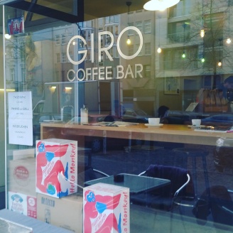 Die "GIRO Coffeebar" am Ernst-Reuter-Platz.